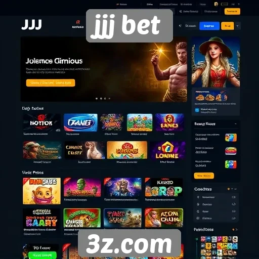 Análise da interface do usuário do site jjj bet